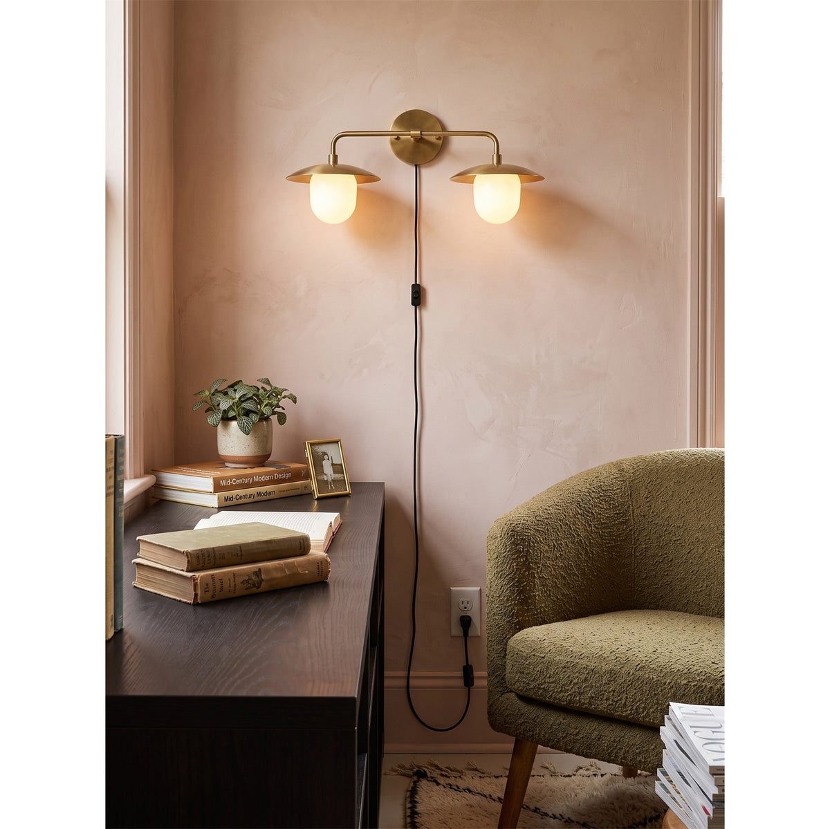 Aveniette Petite Wandleuchte mit US-Stecker