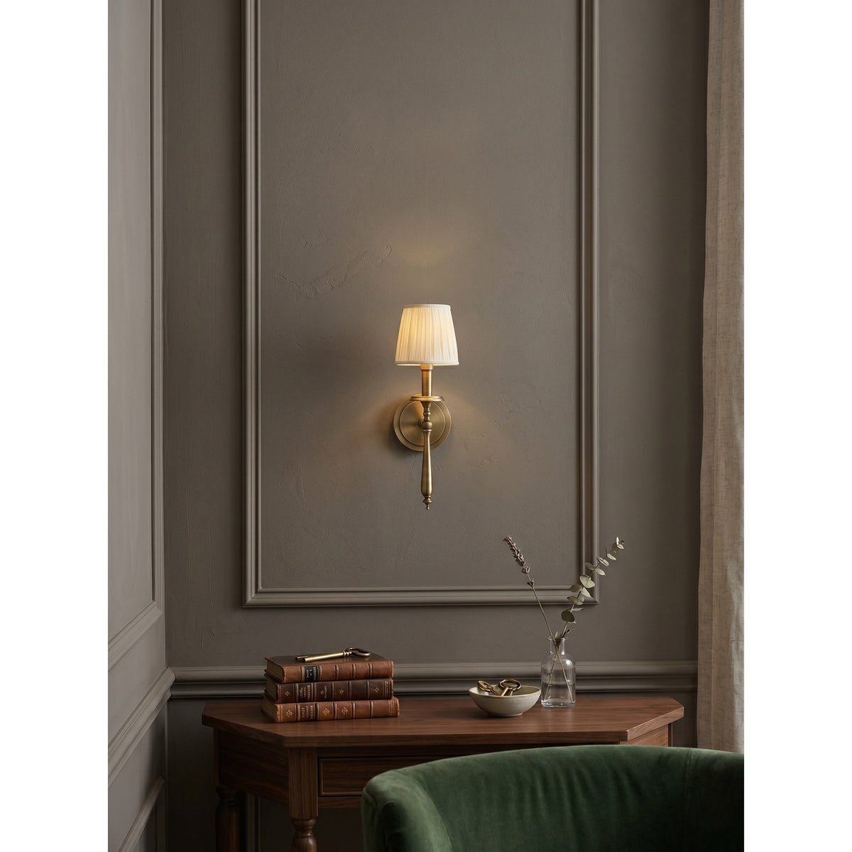 Oriisine Messing-Wandleuchte