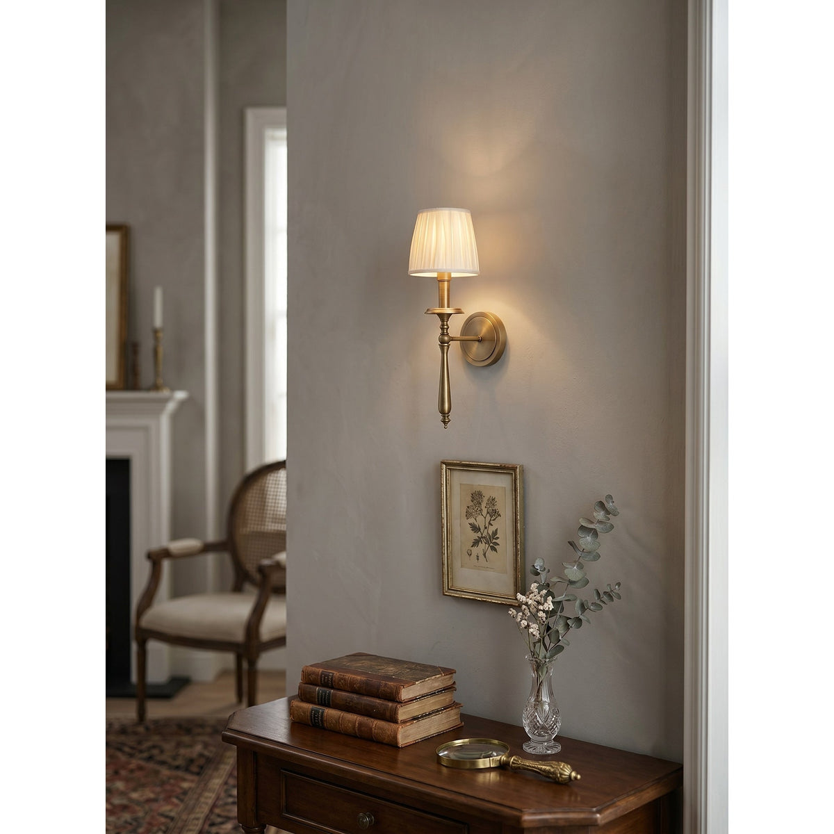 Oriisine Messing-Wandleuchte