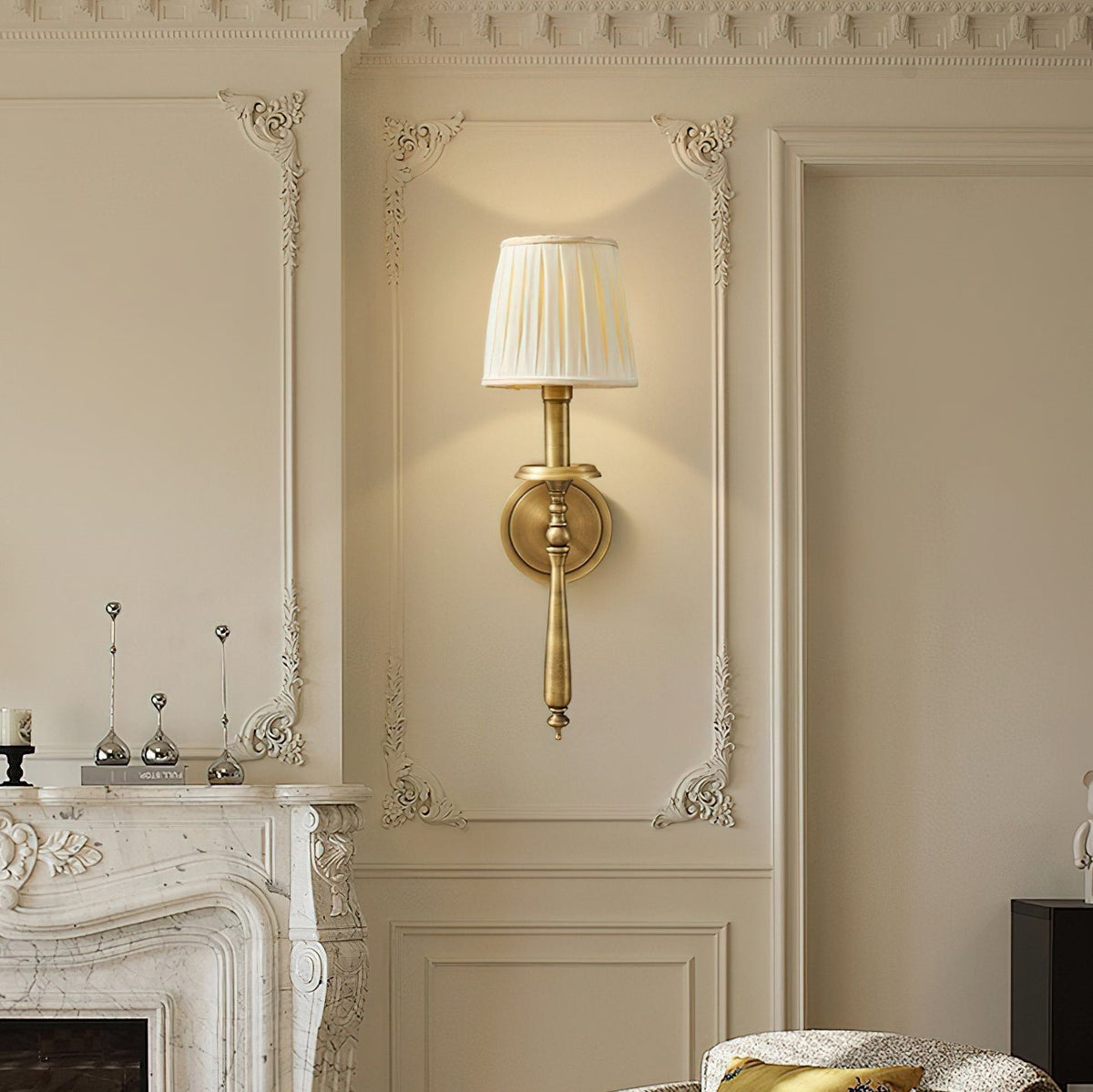 Oriisine Messing-Wandleuchte