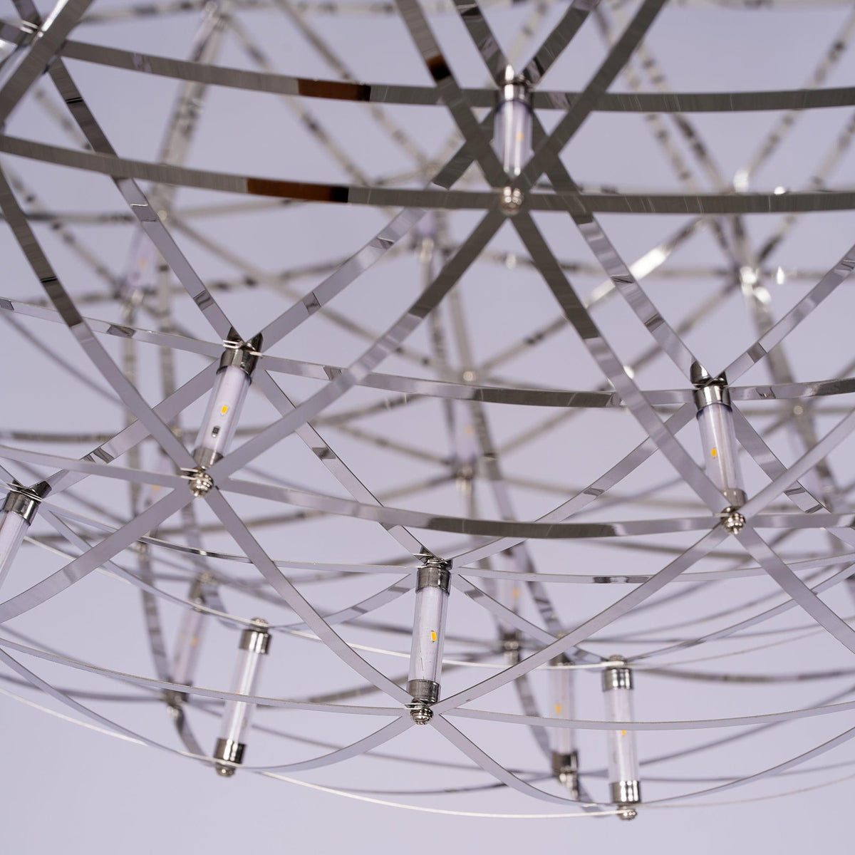 Delcourt Silber Spark Ball Pendelleuchte