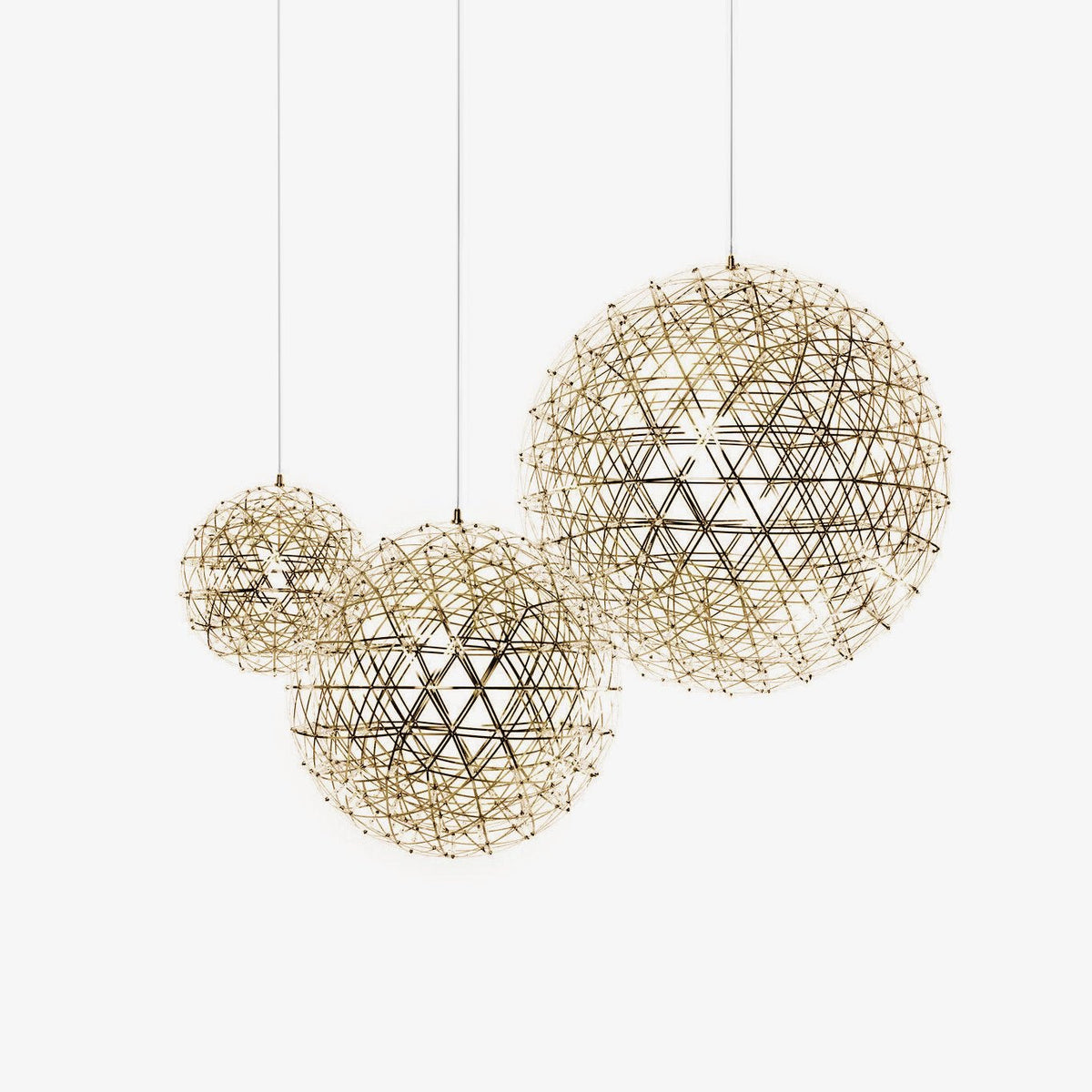 Sylvarin Gold Spark Ball Pendelleuchte