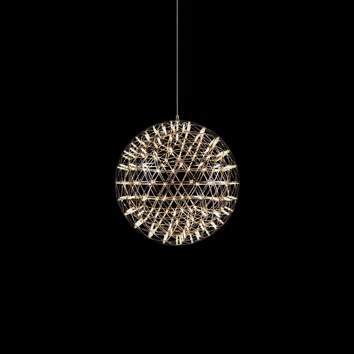 Delcourt Silber Spark Ball Pendelleuchte