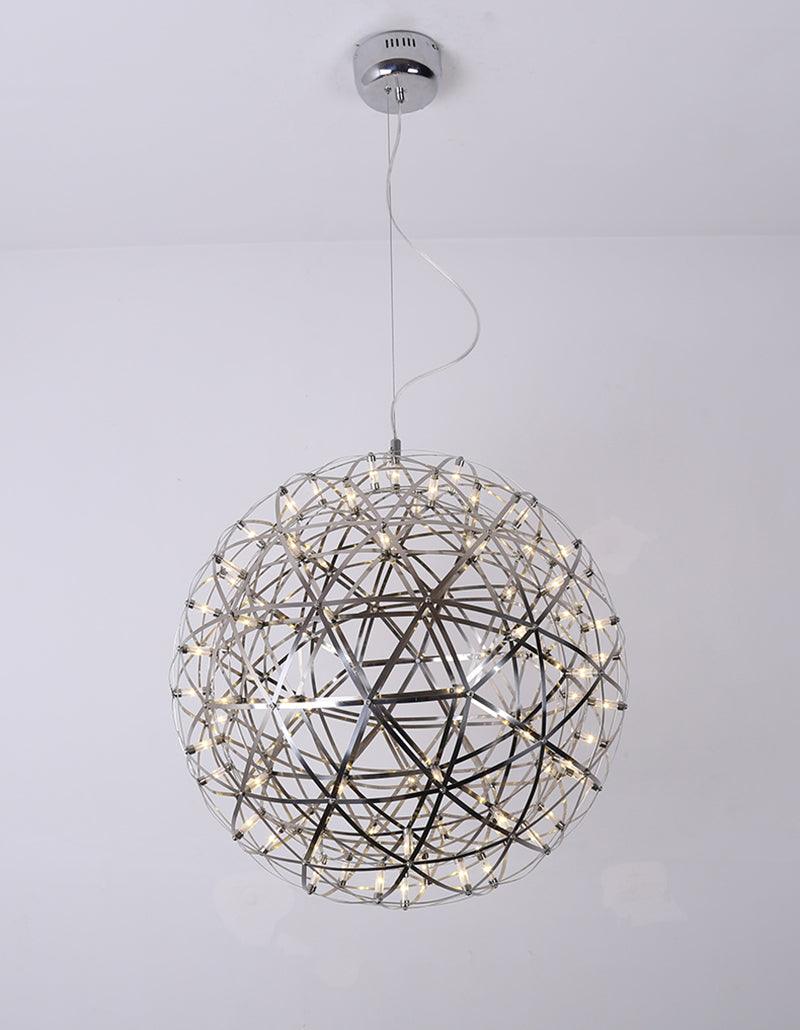 Delcourt Silber Spark Ball Pendelleuchte