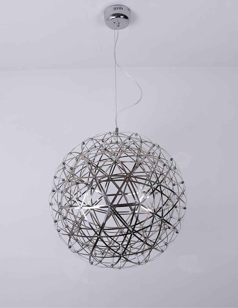 Delcourt Silber Spark Ball Pendelleuchte