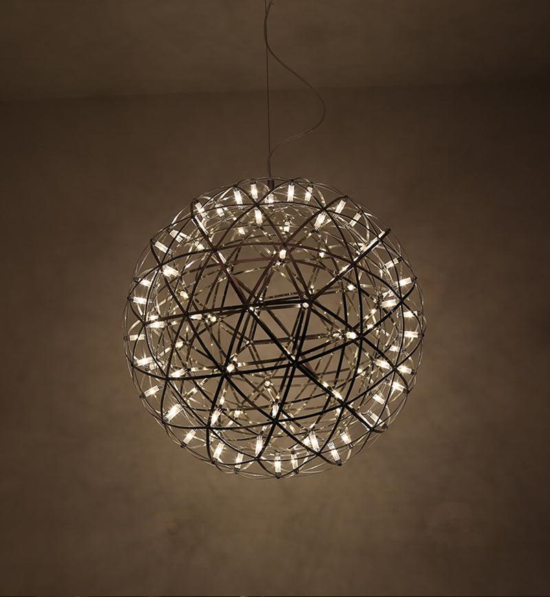 Delcourt Silber Spark Ball Pendelleuchte