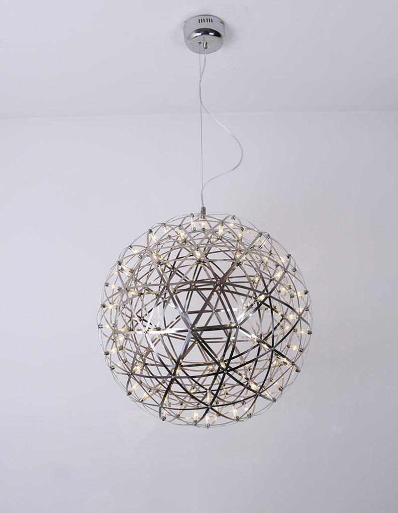 Delcourt Silber Spark Ball Pendelleuchte