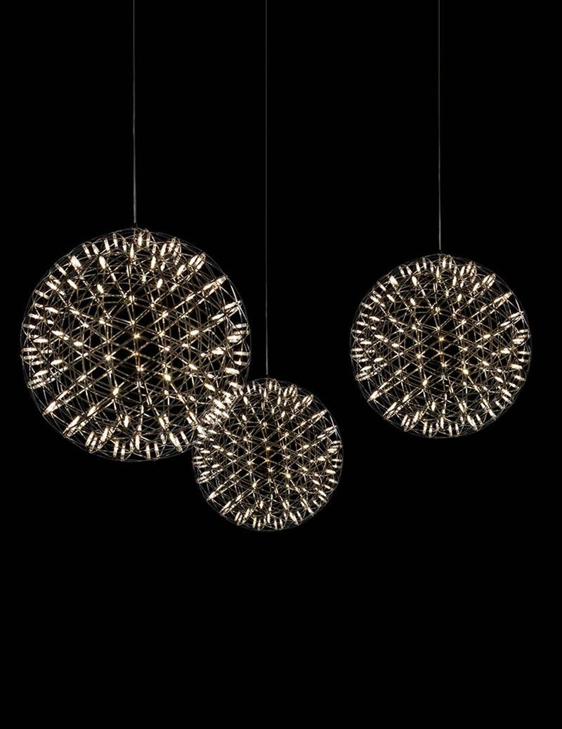 Delcourt Silber Spark Ball Pendelleuchte