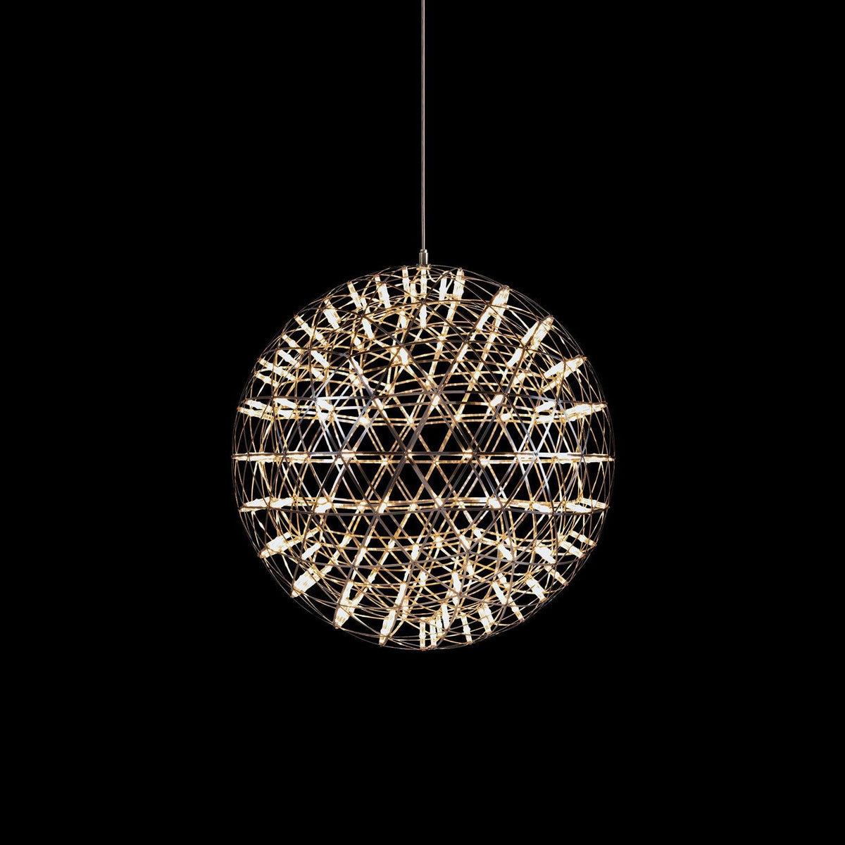 Delcourt Silber Spark Ball Pendelleuchte