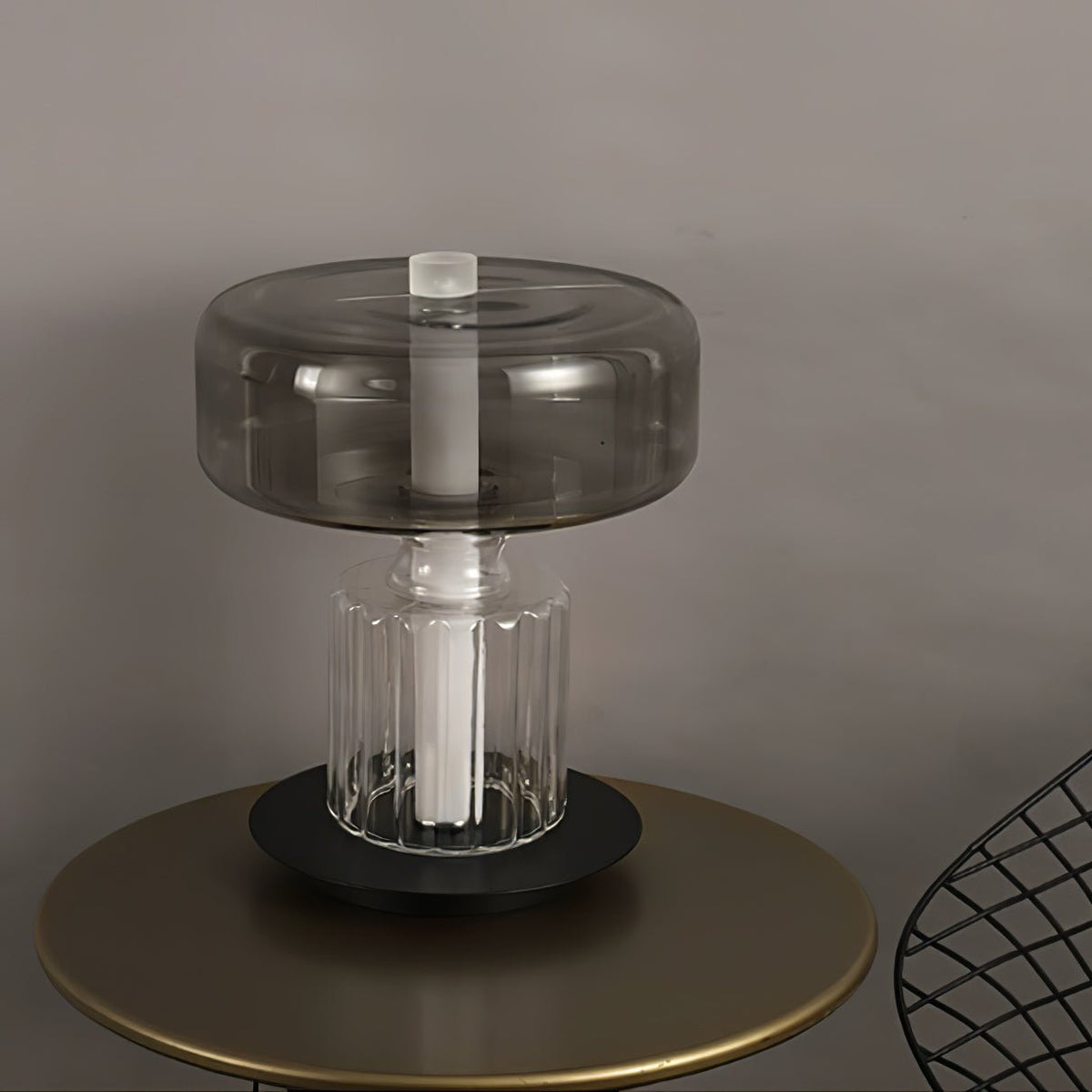 Svora modern Glas Tischleuchte