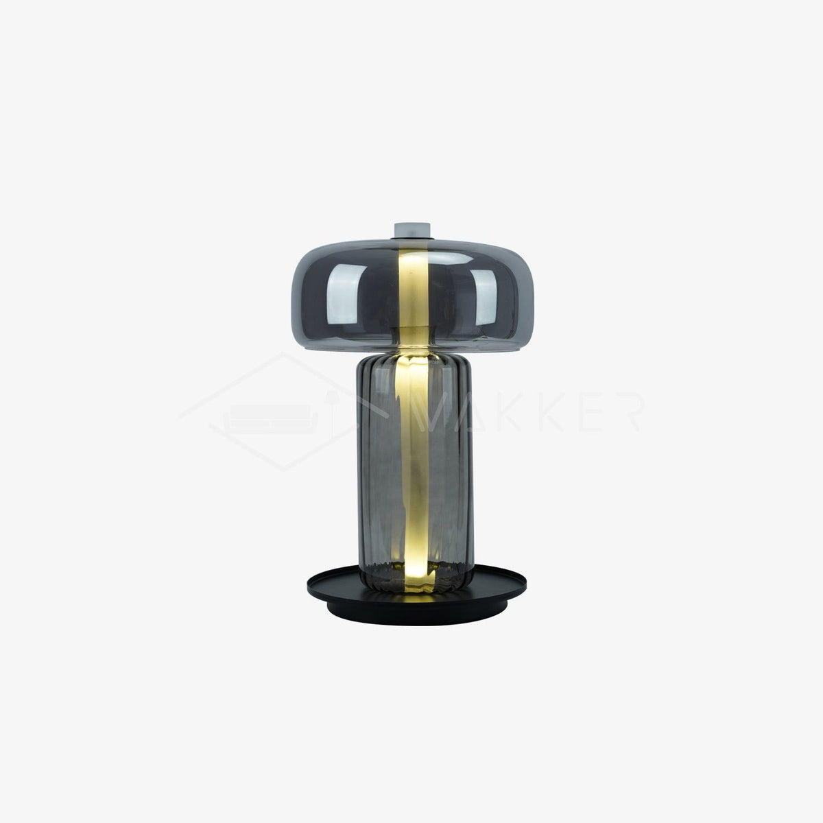 Svora modern Glas Tischleuchte