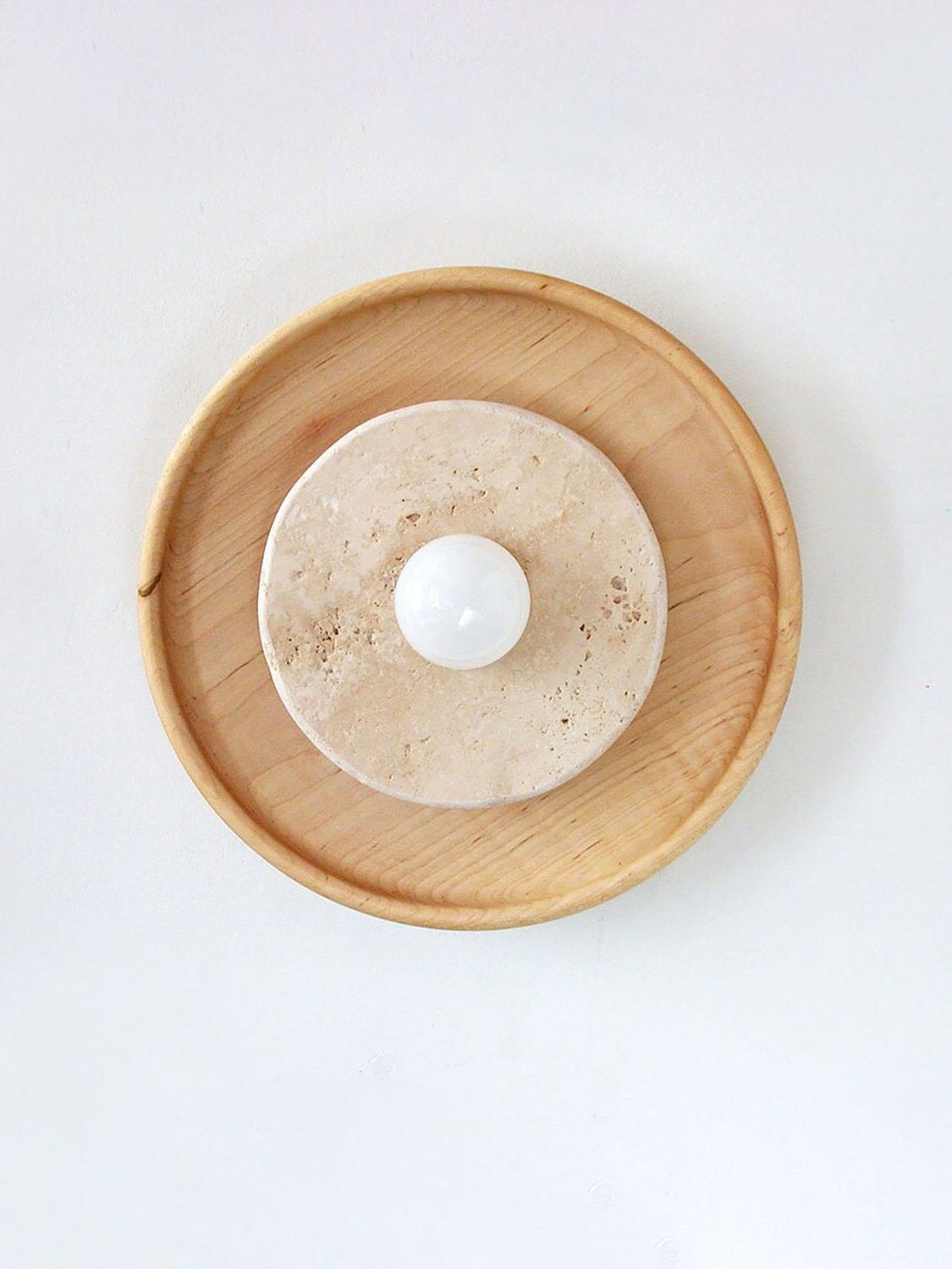 Valinine Travertine Wandleuchte