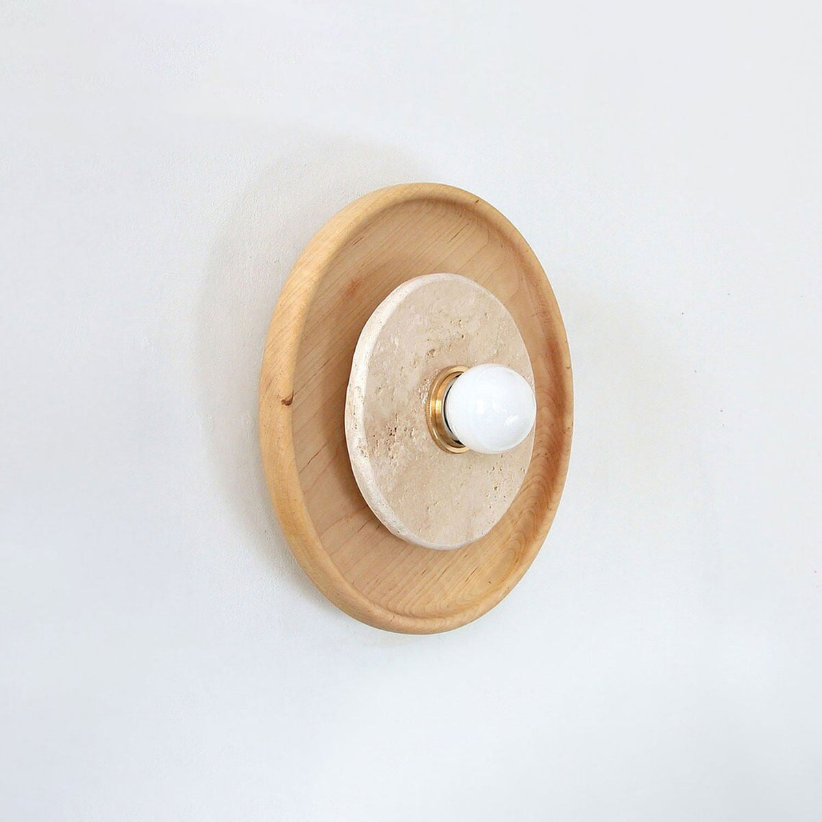 Valinine Travertine Wandleuchte