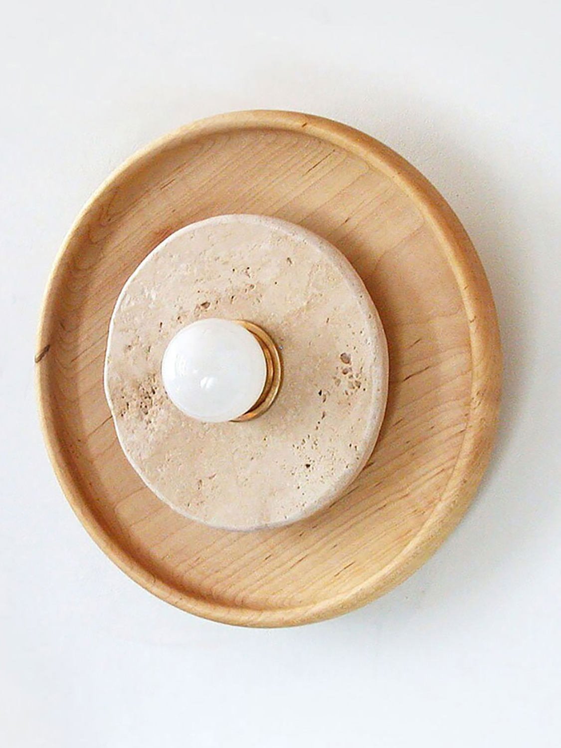 Valinine Travertine Wandleuchte