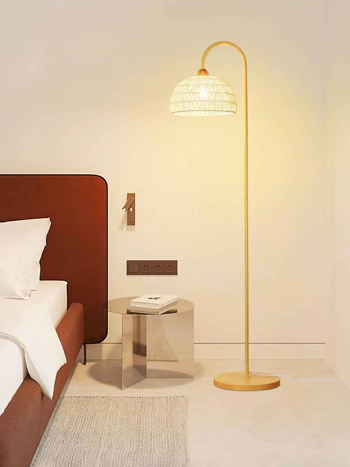 Tor Minimalistische Stehleuchte Beige