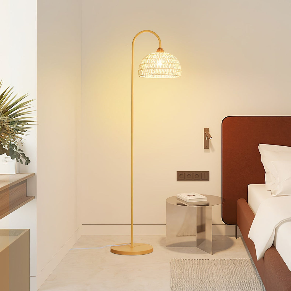 Tor Minimalistische Stehleuchte Beige