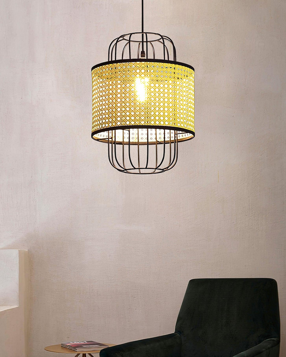 Lven Premium Art Rattan Pendelleuchte