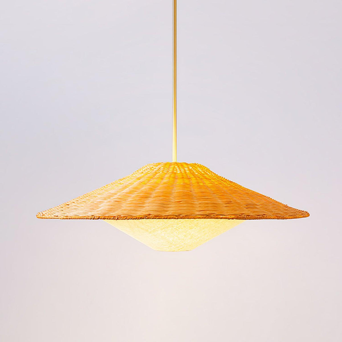 Kocan Rattan minimalistische Pendelleuchte