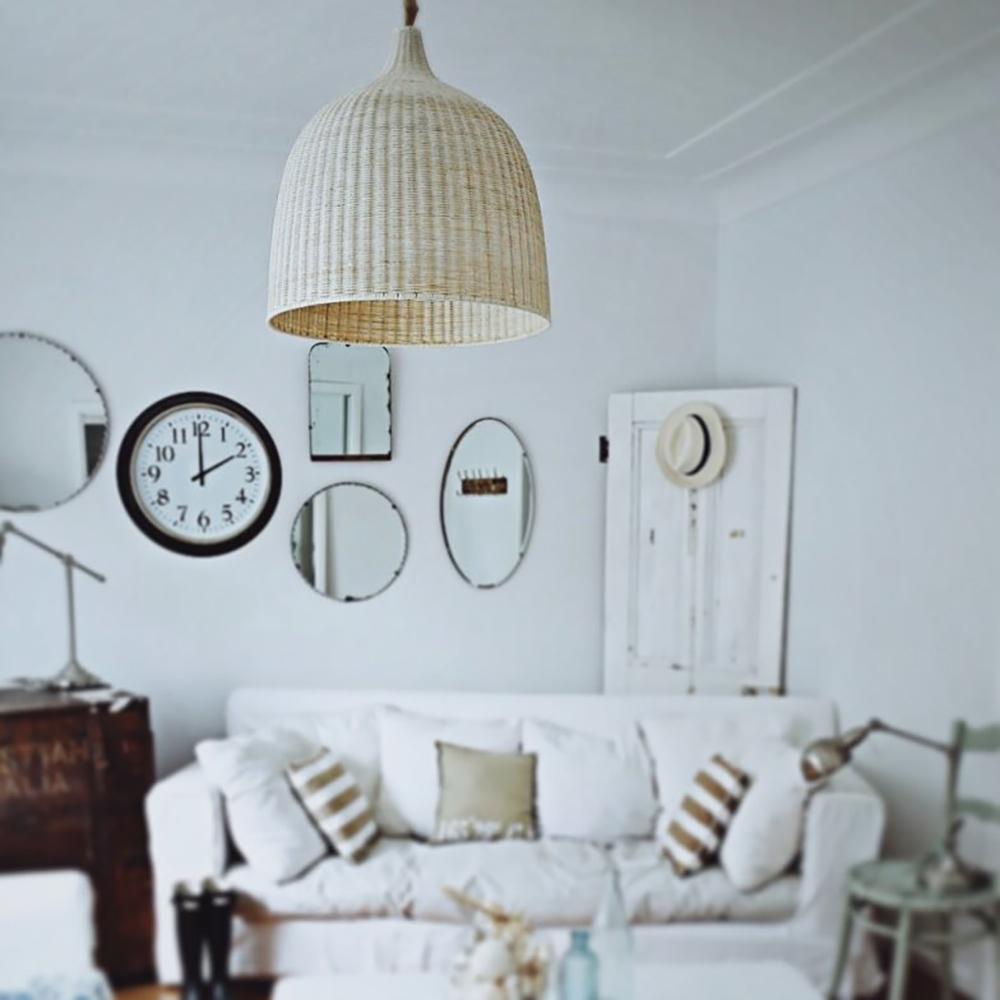 Ravisine Rustic Rattan Pendelleuchte