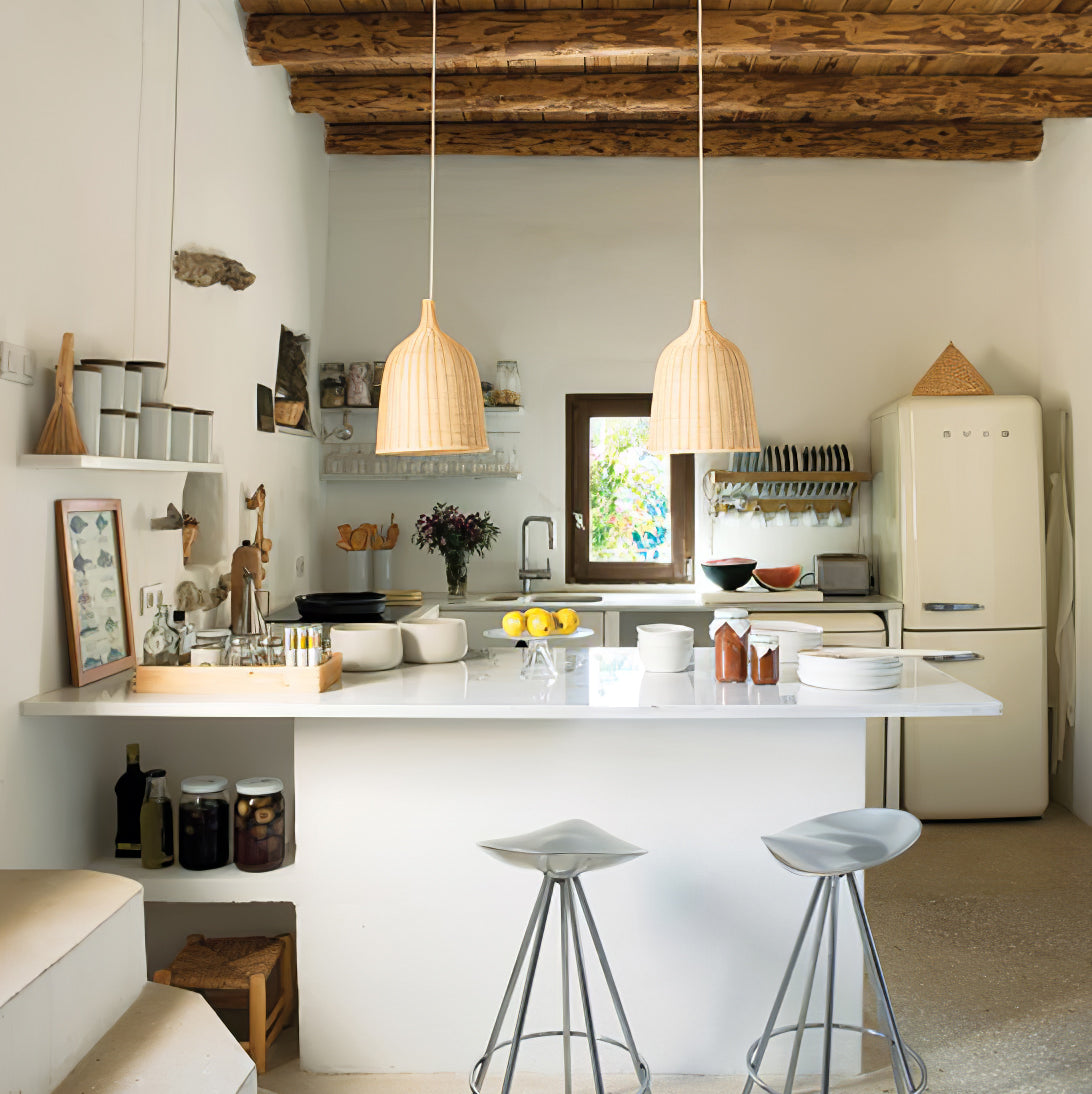 Ravisine Rustic Rattan Pendelleuchte