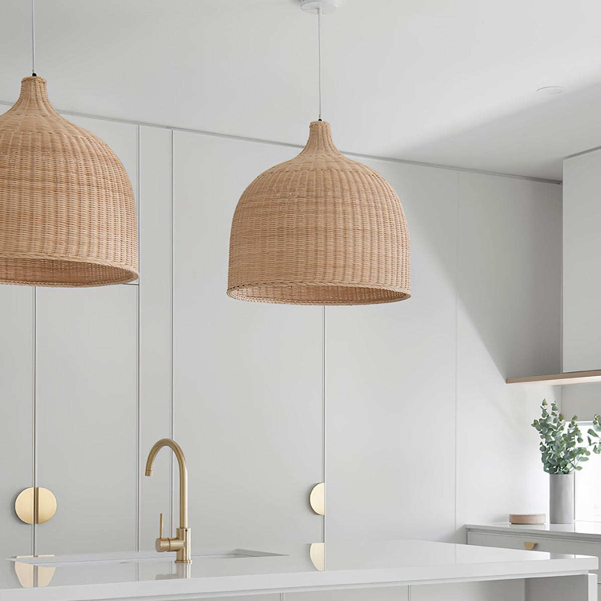 Ravisine Rustic Rattan Pendelleuchte