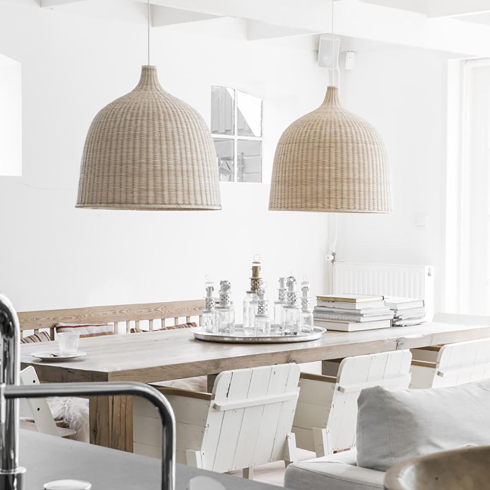 Ravisine Rustic Rattan Pendelleuchte