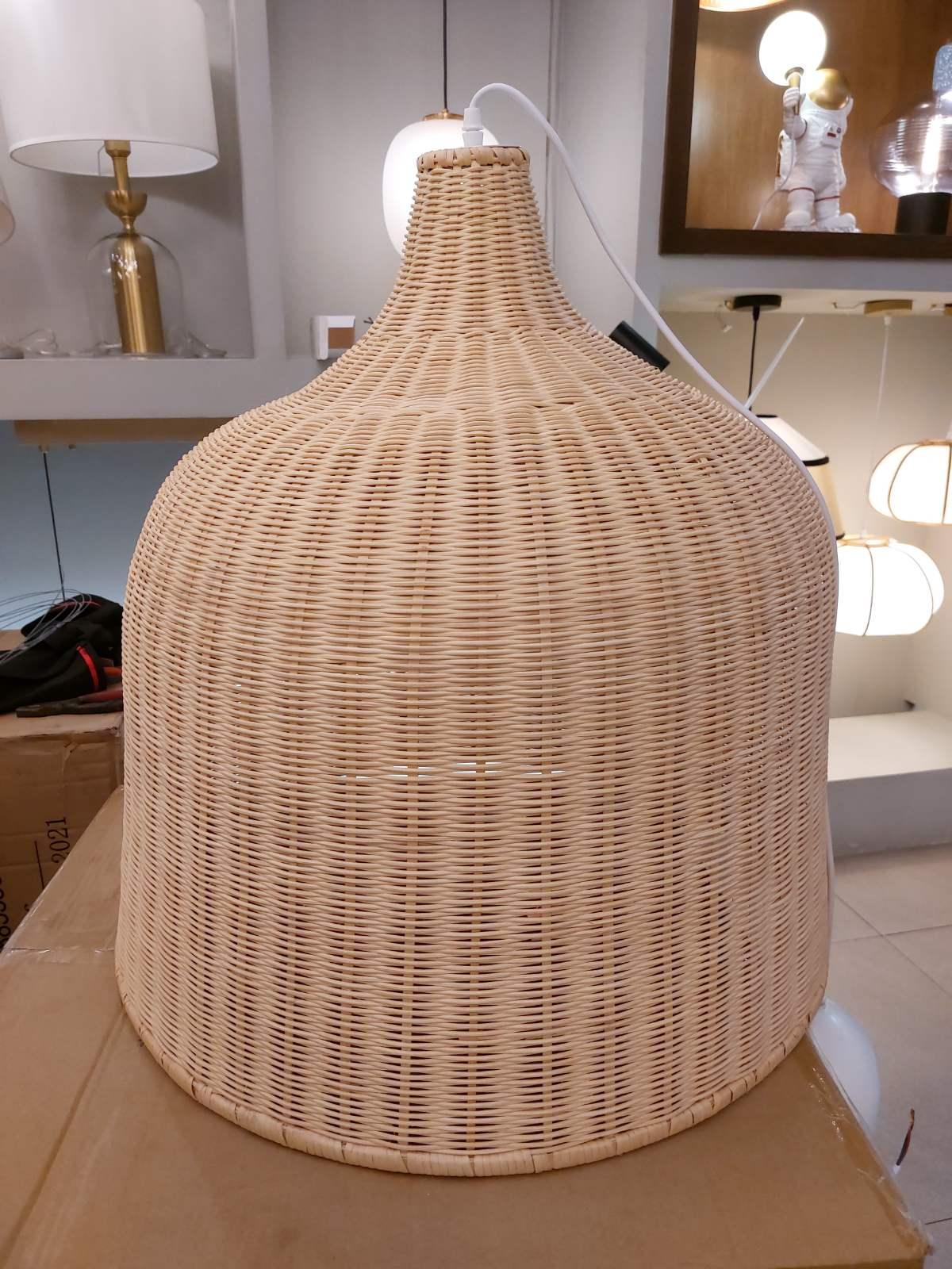 Ravisine Rustic Rattan Pendelleuchte