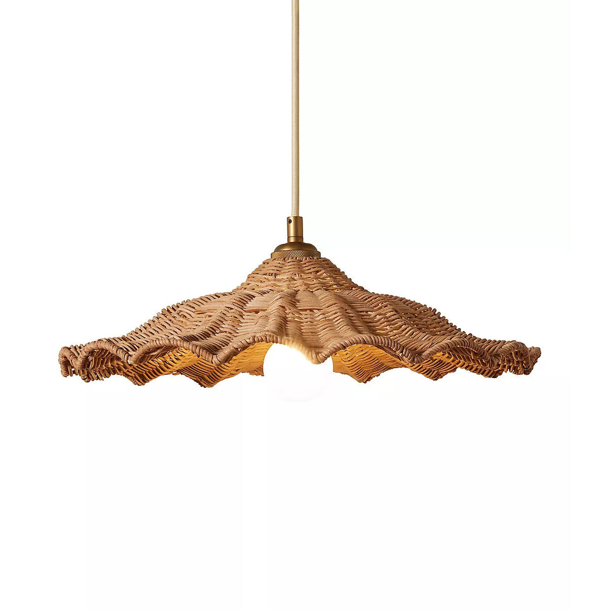Canoiella Rattan Pendelleuchte