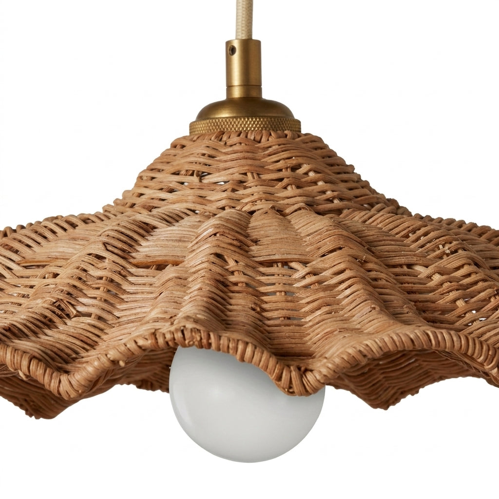 Canoiella Rattan Pendelleuchte