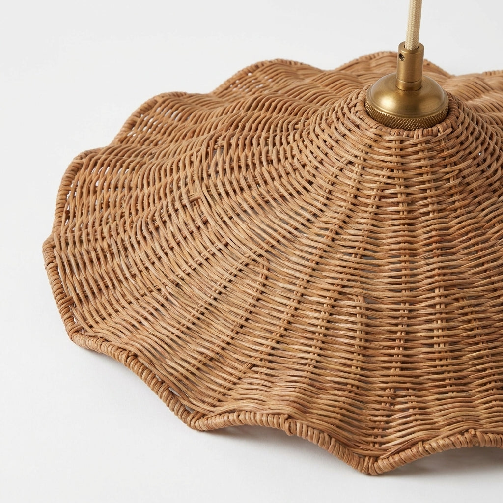 Canoiella Rattan Pendelleuchte