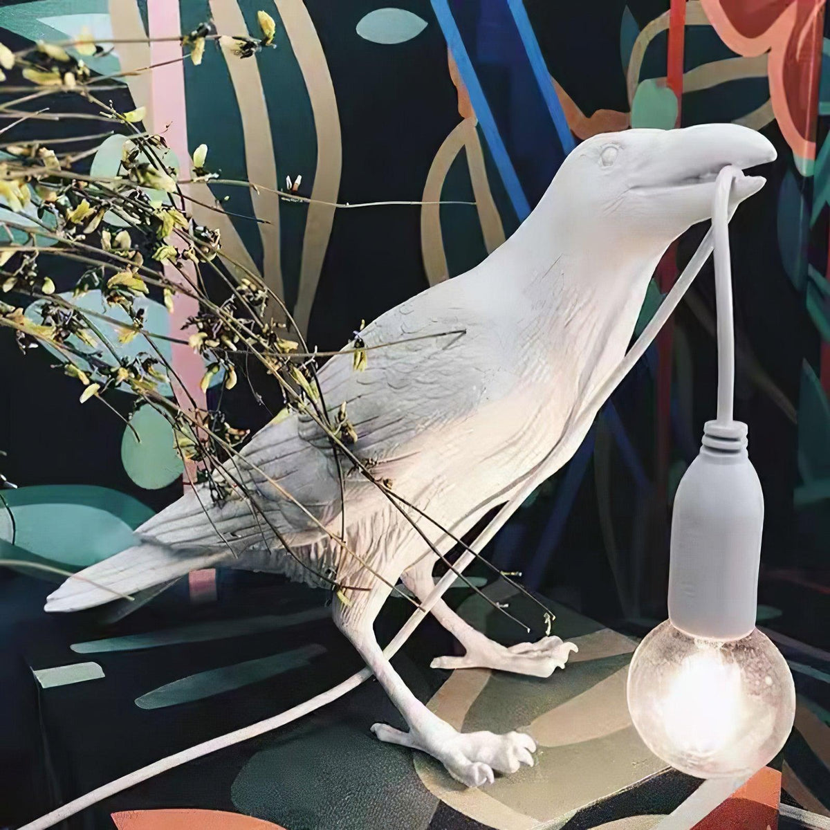 Evon Kunstharz-Tischleuchte Whimsical