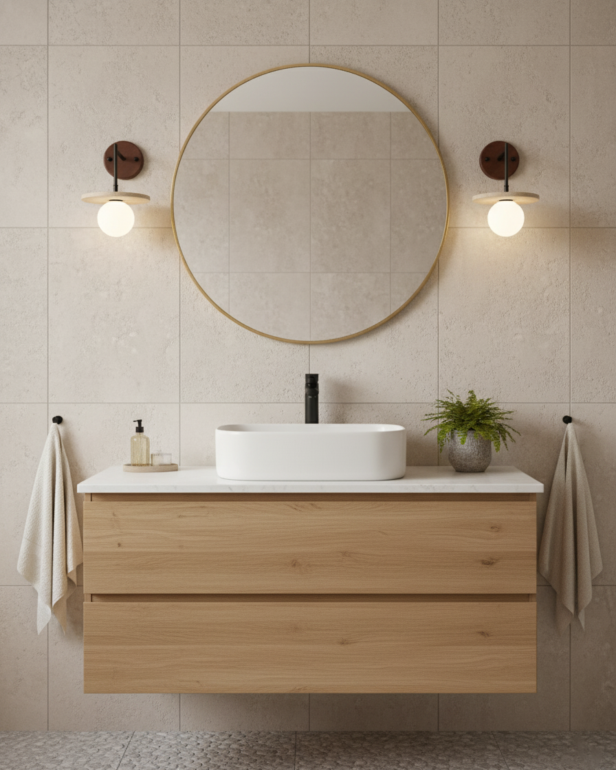 Terielaria Wandleuchte und mit Beige
