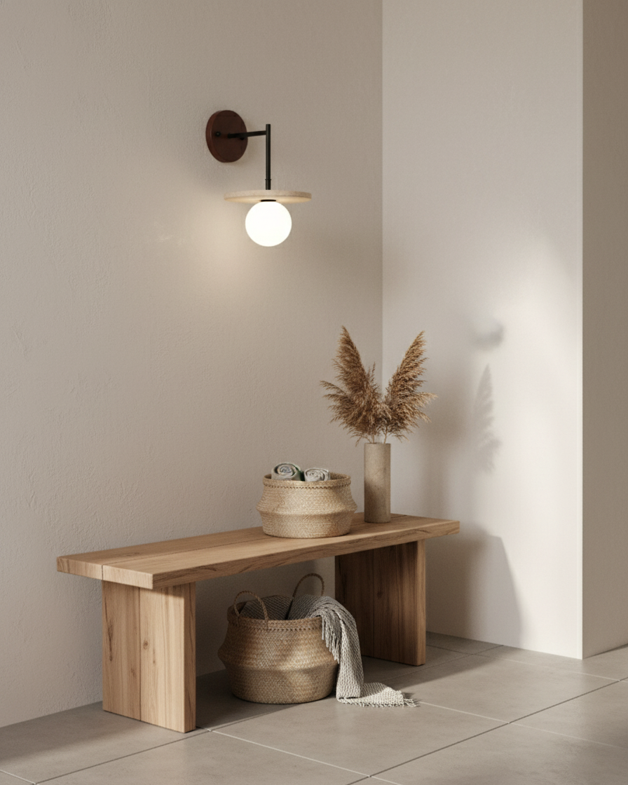 Terielaria Wandleuchte und mit Beige