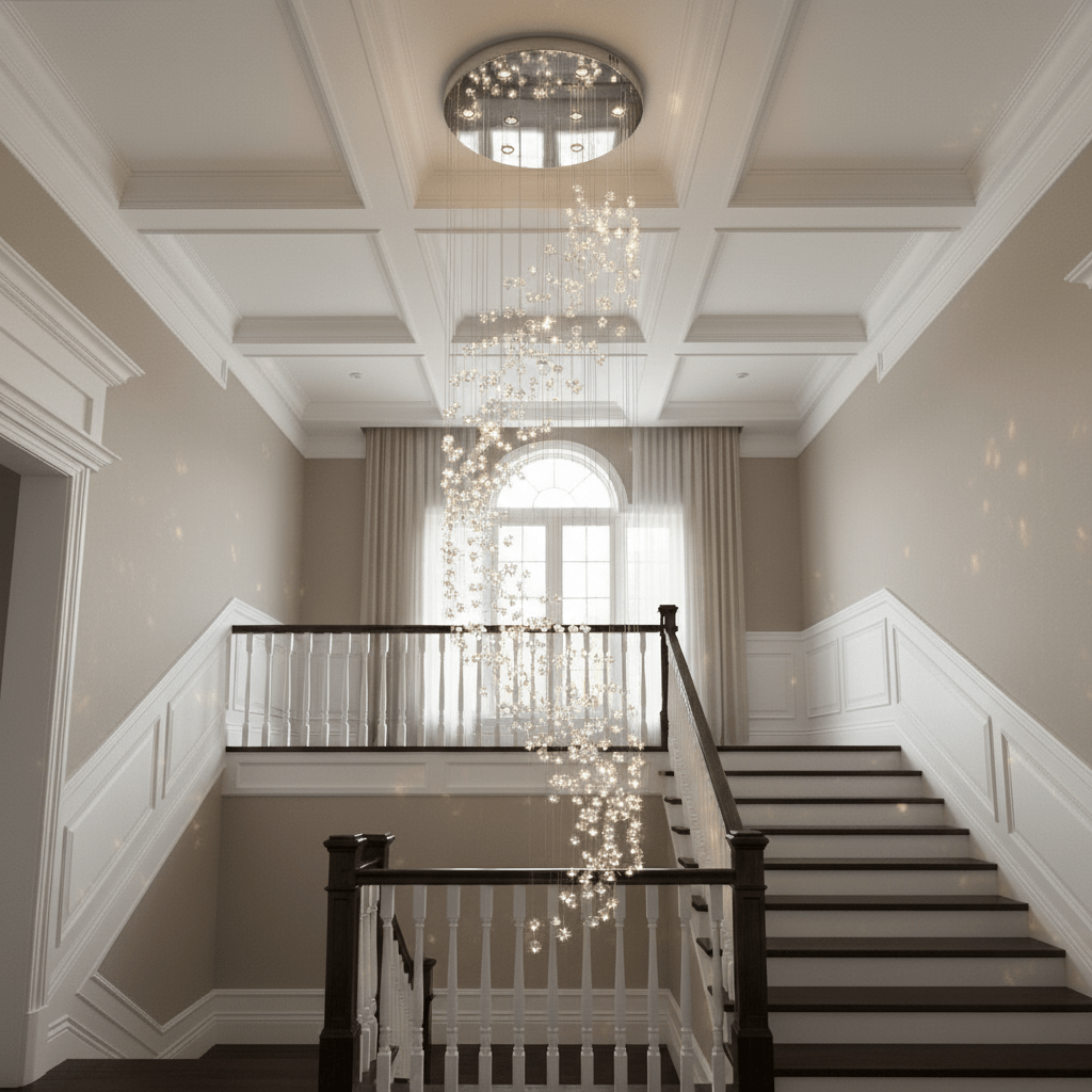OreStone Grand Quartz Kristall Kronleuchter anpassbar