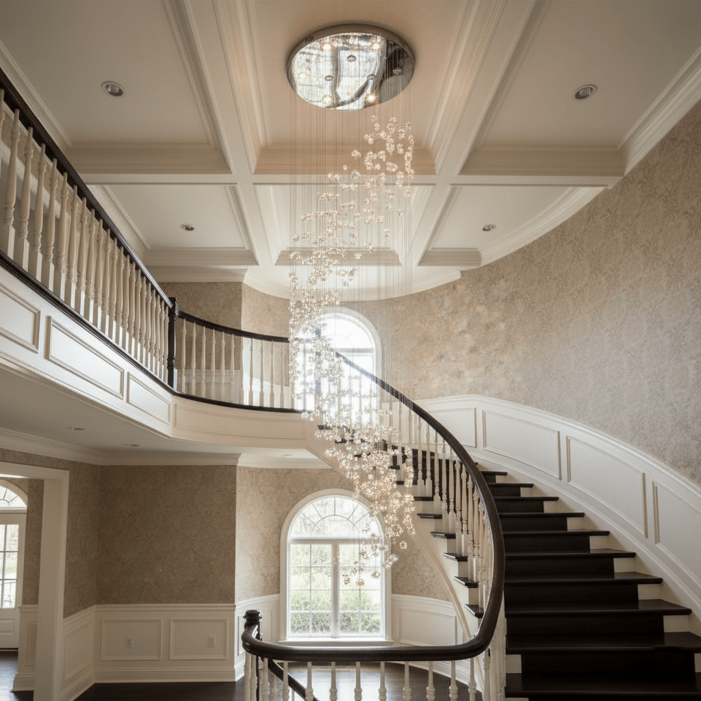 OreStone Grand Quartz Kristall Kronleuchter anpassbar