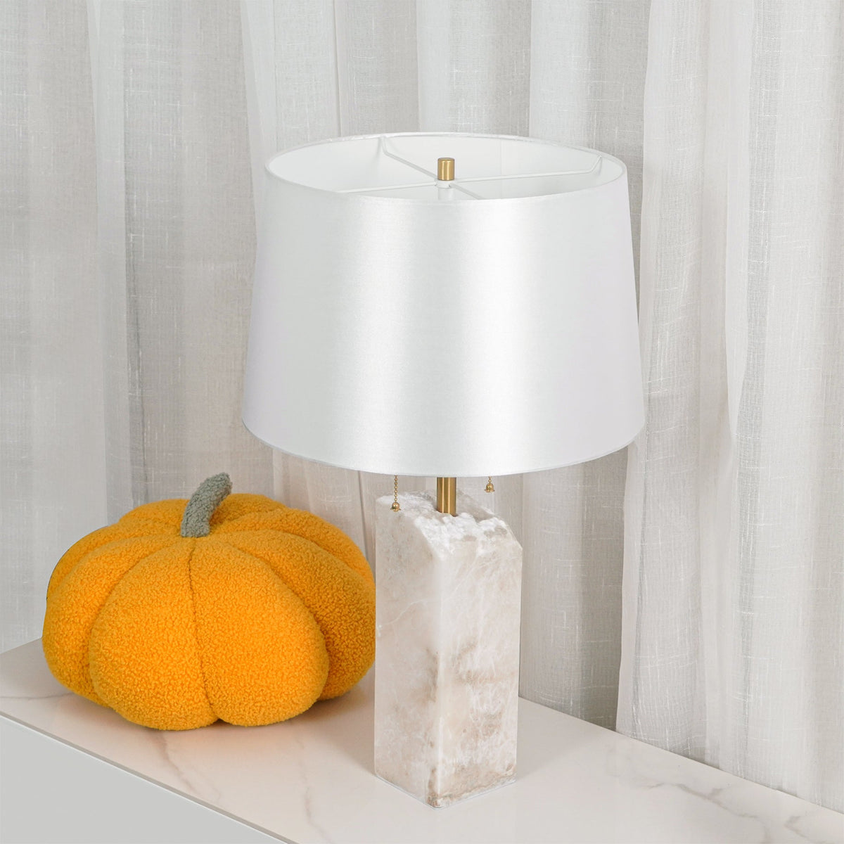 Gaveth Minimalistische Tischleuchte aus Alabaster