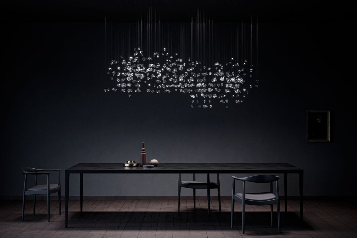 OreStone Grand Quartz Kristall Kronleuchter anpassbar