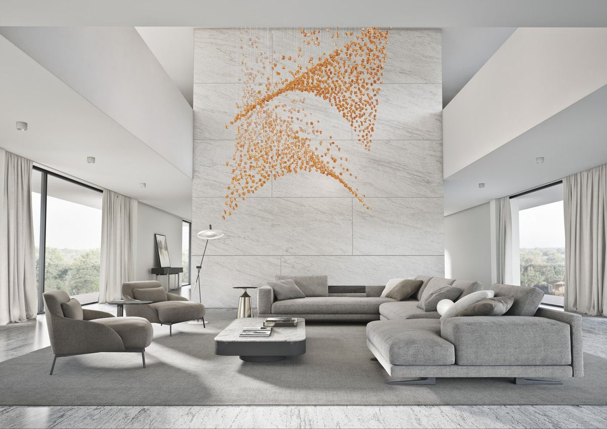 OreStone Grand Quartz Kristall Kronleuchter anpassbar