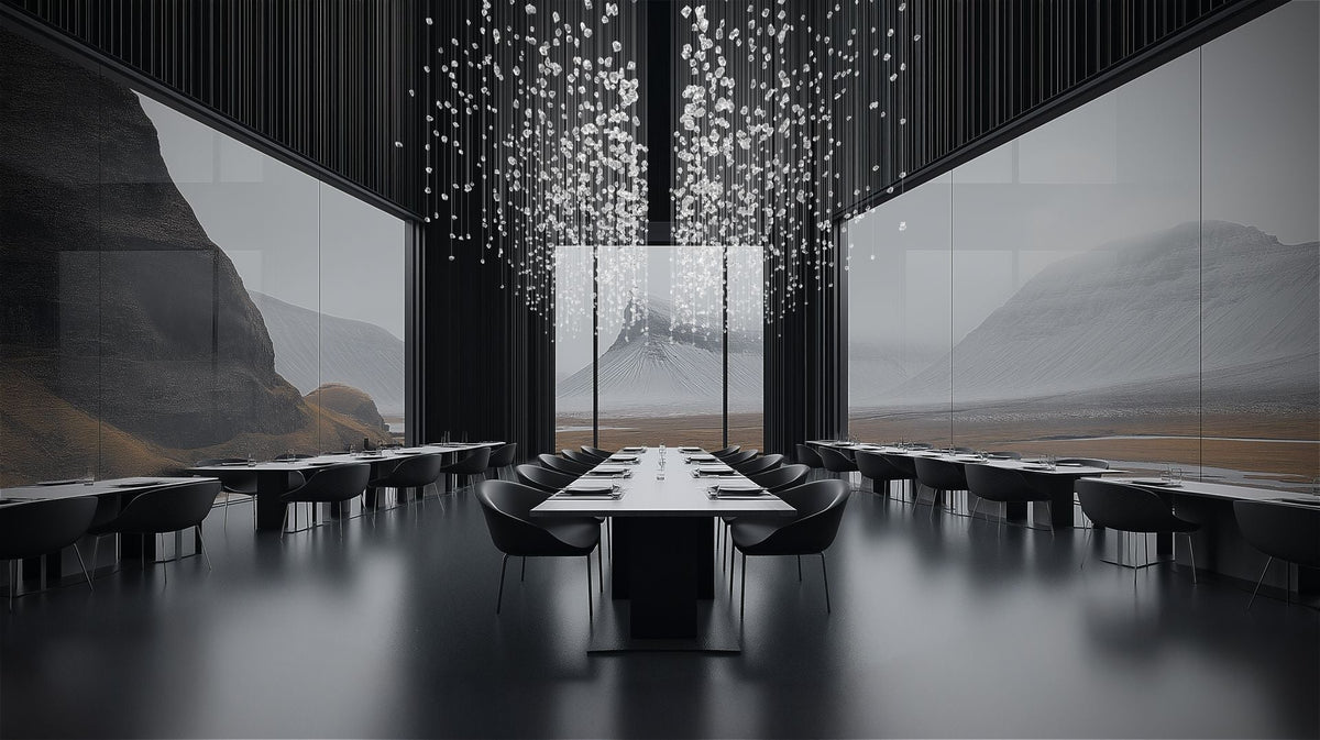OreStone Grand Quartz Kristall Kronleuchter anpassbar