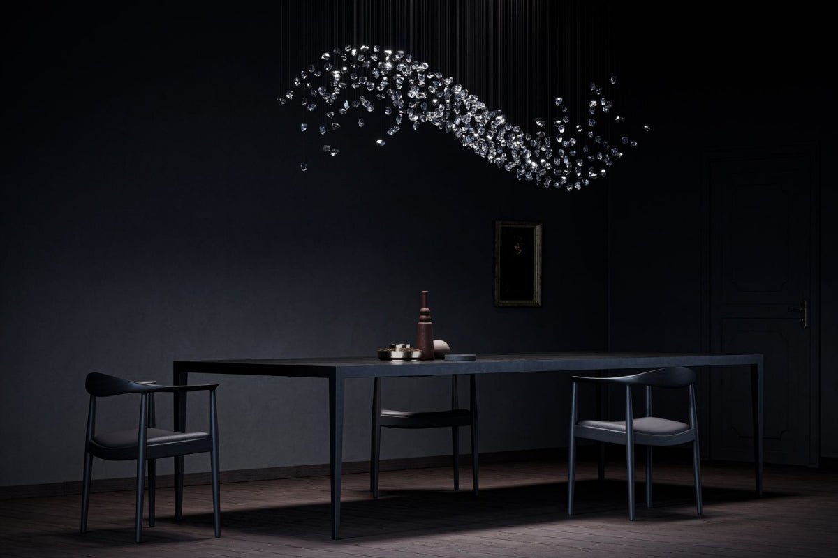 OreStone Grand Quartz Kristall Kronleuchter anpassbar