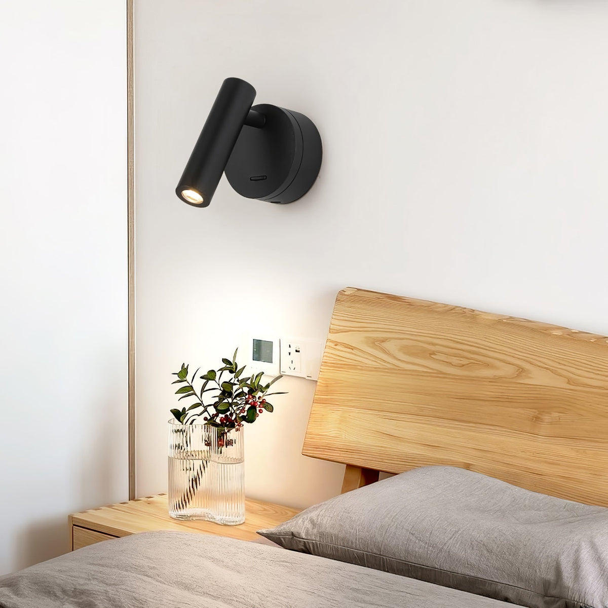Cox Kunst Premium Leselampe LED Schlafzimmer Wandleuchte