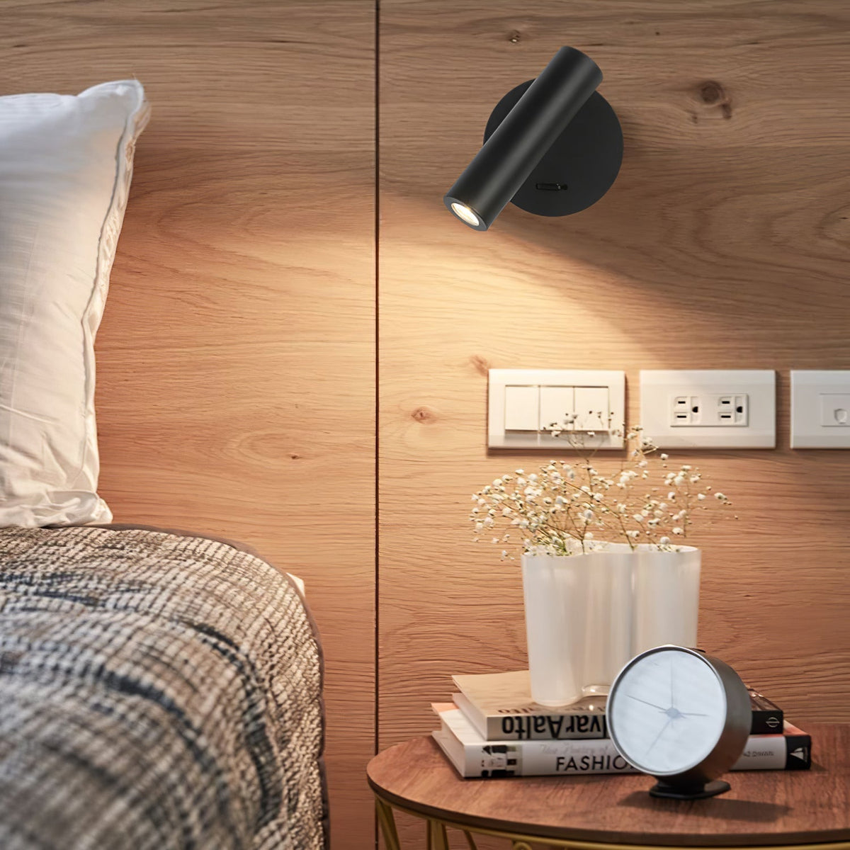 Cox Kunst Premium Leselampe LED Schlafzimmer Wandleuchte
