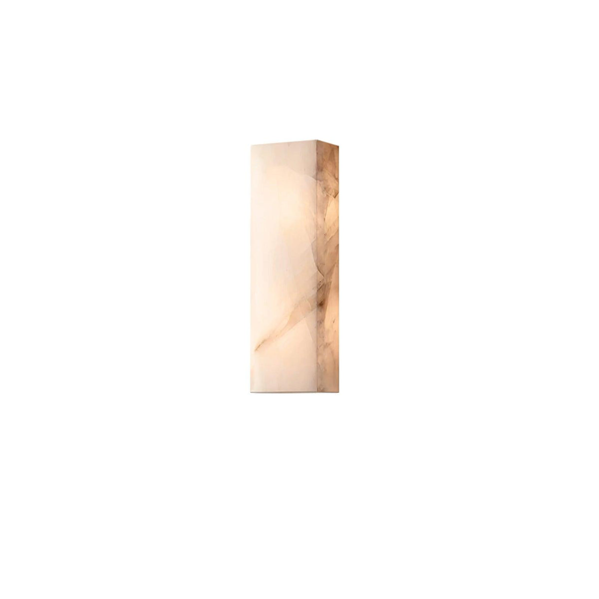 Eirivise Minimalistische Alabaster-Außenwandleuchte
