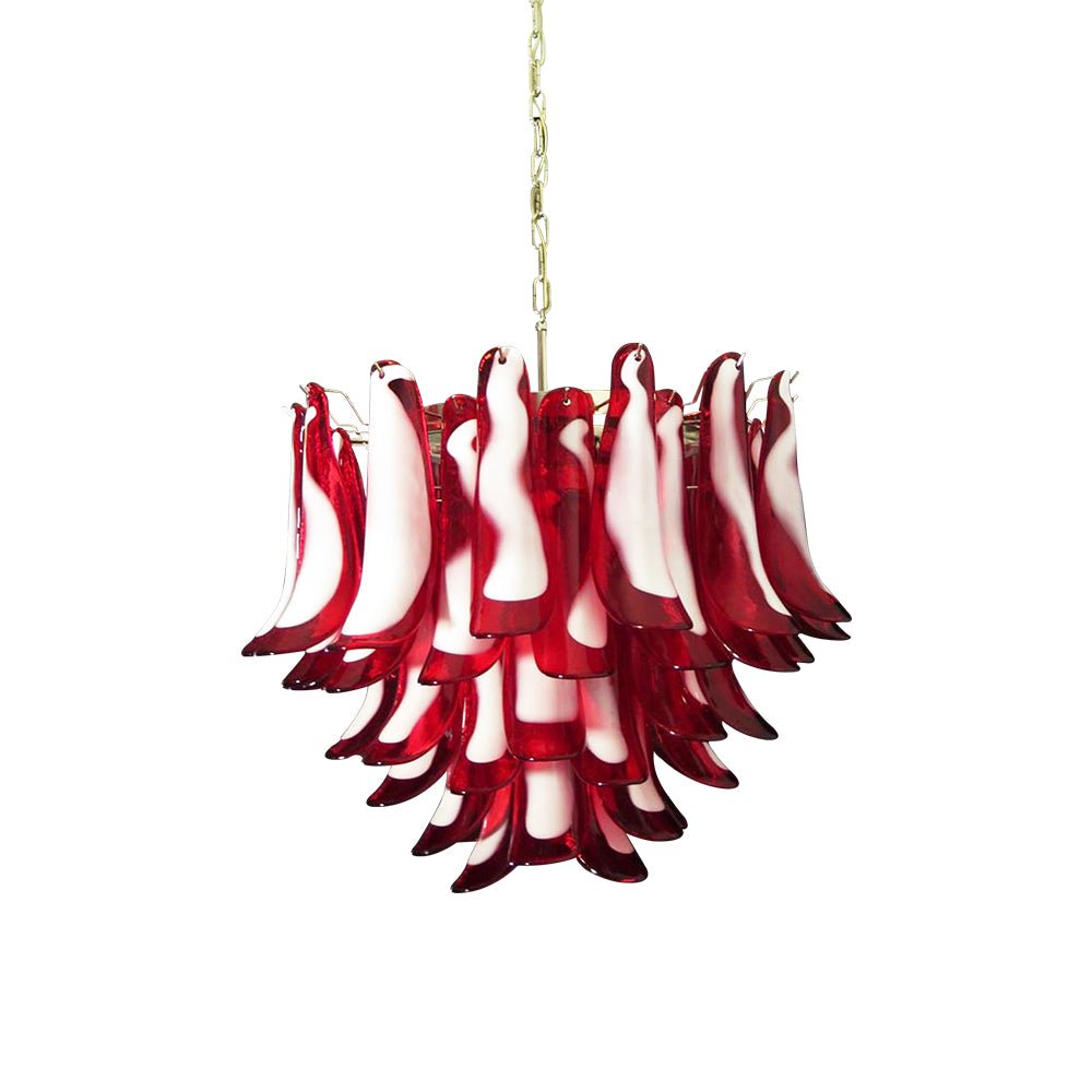 Teriaiel Kronleuchter rote Murano