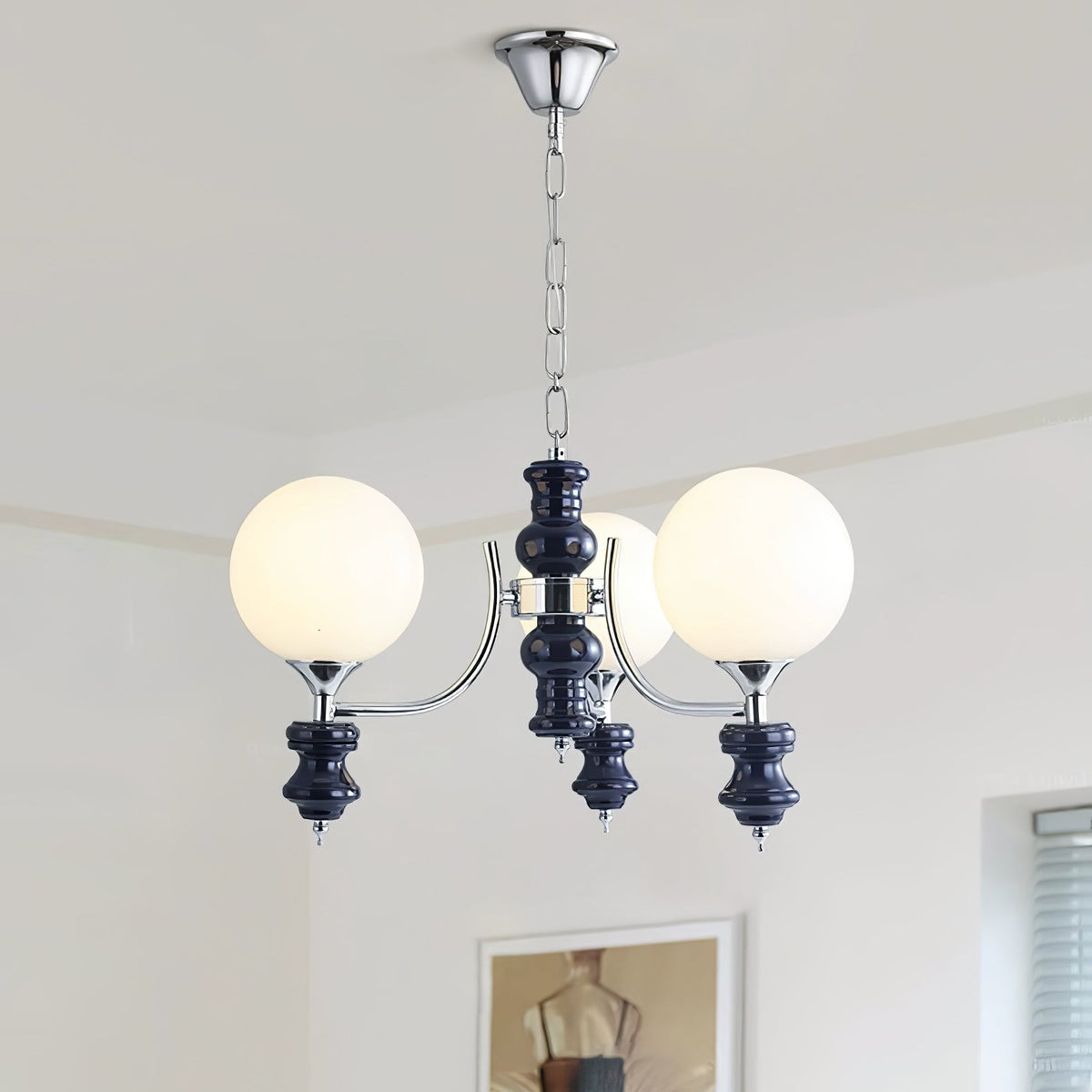 Miraena Kronleuchter Regal Orb mattiert