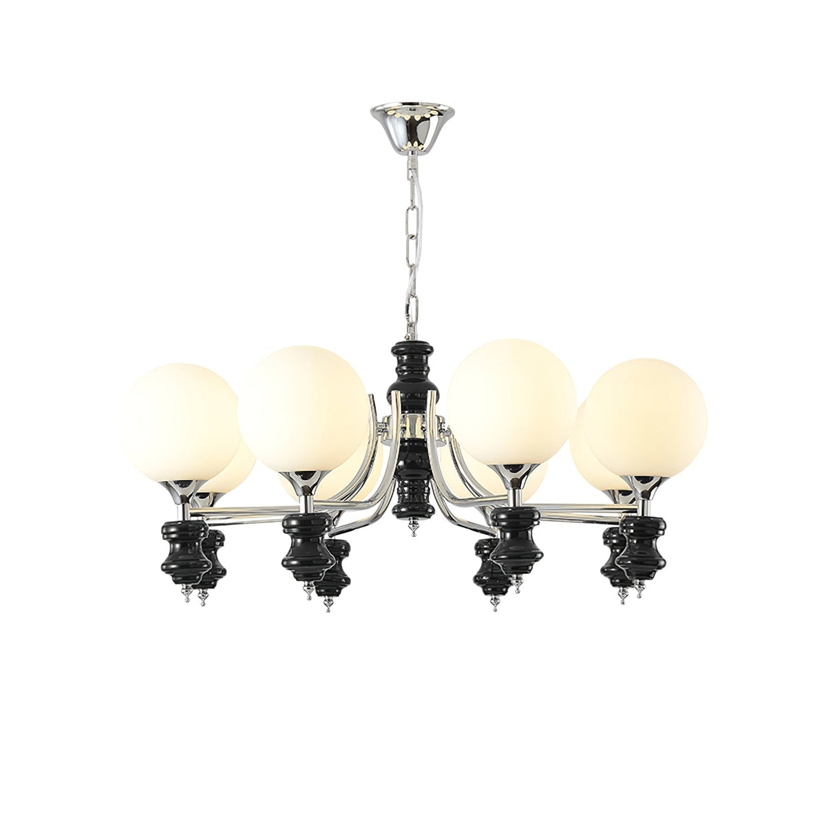 Miraena Kronleuchter Regal Orb mattiert