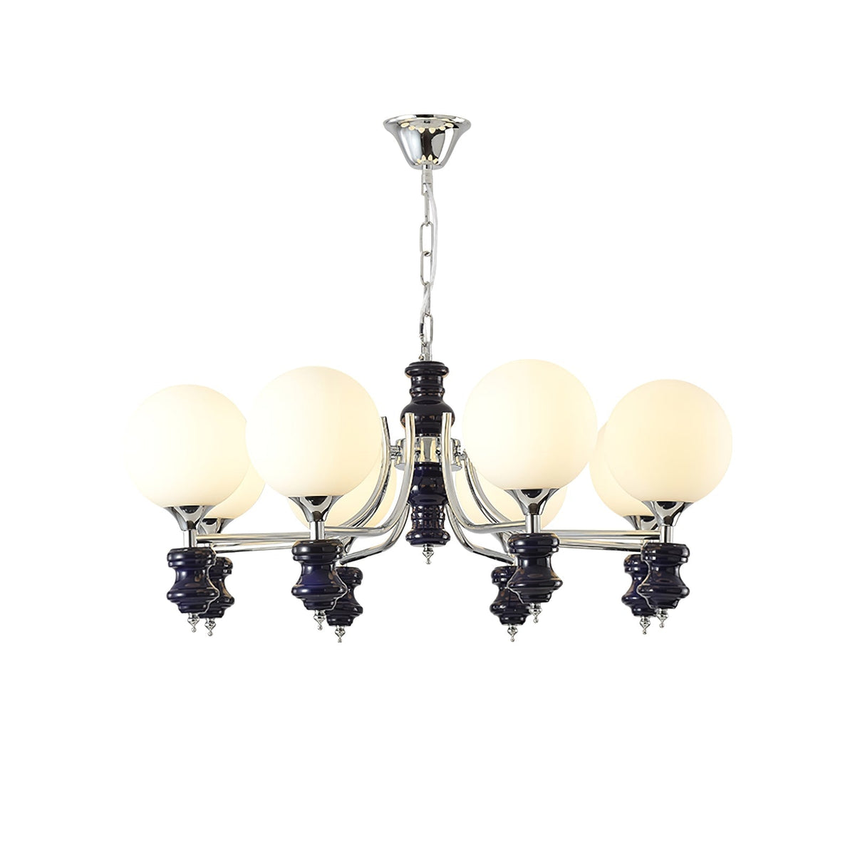 Miraena Kronleuchter Regal Orb mattiert