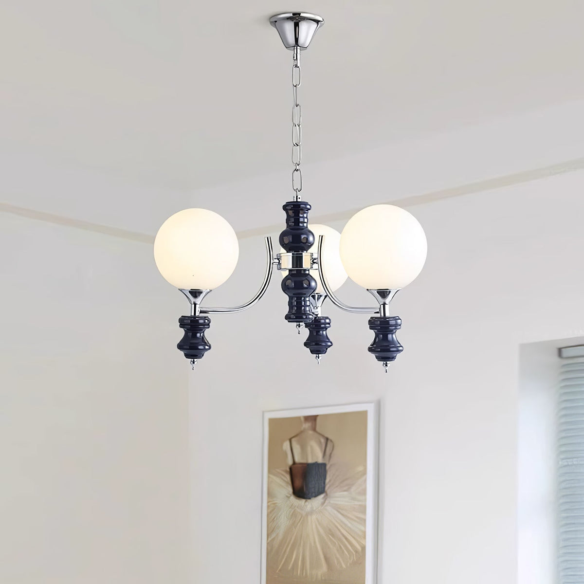Miraena Kronleuchter Regal Orb mattiert