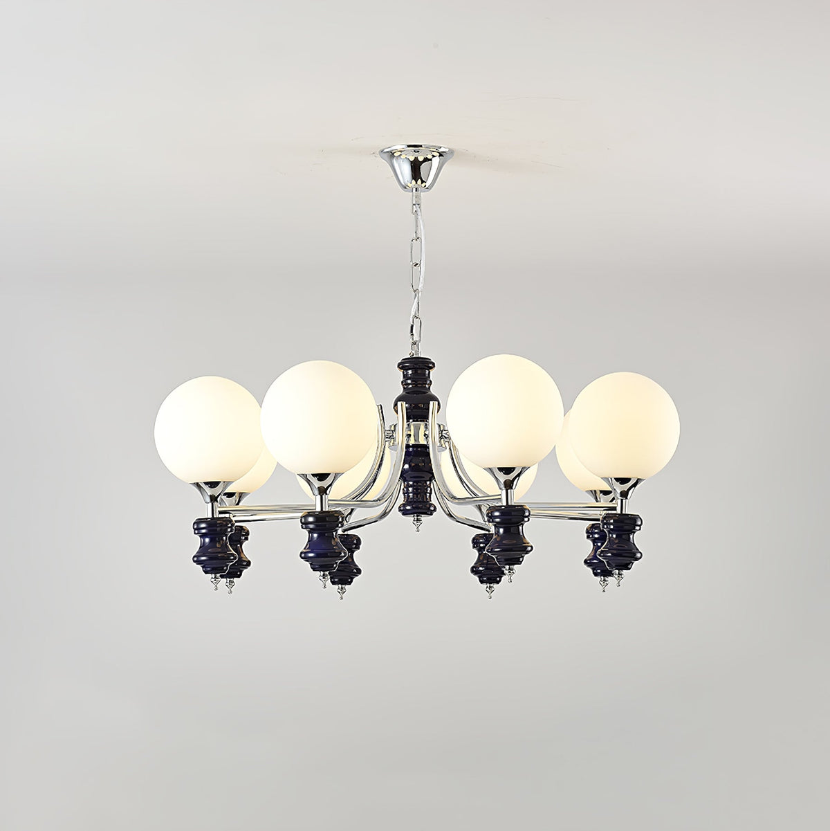 Miraena Kronleuchter Regal Orb mattiert