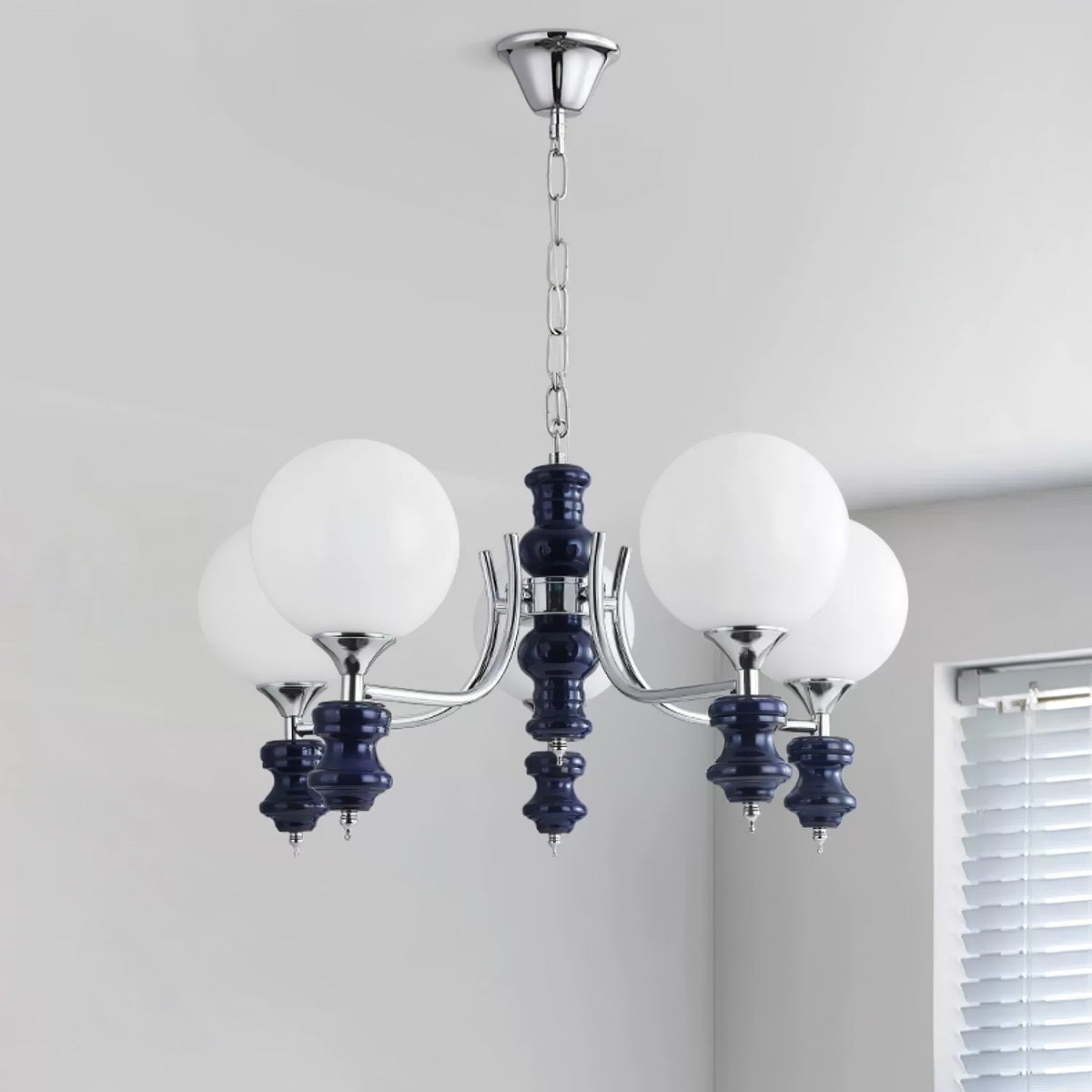 Miraena Kronleuchter Regal Orb mattiert